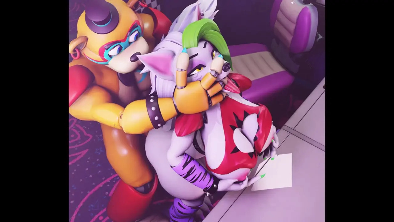 Roxxane Wolf Animation NSFW Remaster fnaf