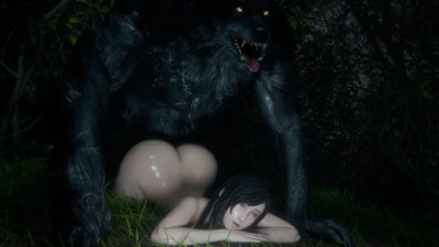 Tifa & Werewolf [AzureLotus][4K60FPS]