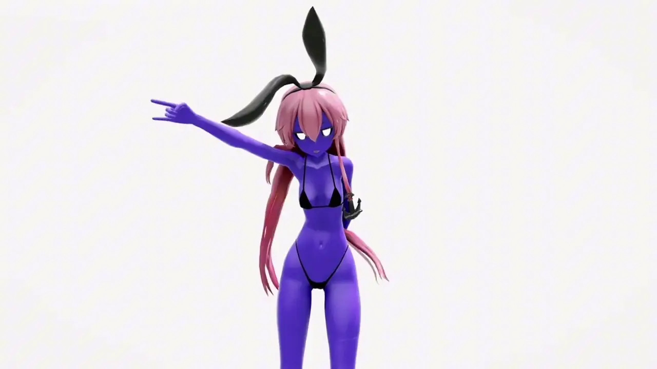 Shimakaze Demon - Ecchi Dance [MMD R15] Ruby MMD