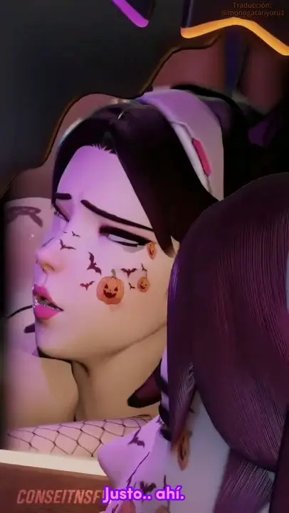 D.va Halloween After Party [Conseitnsfw] [Sub spanish]