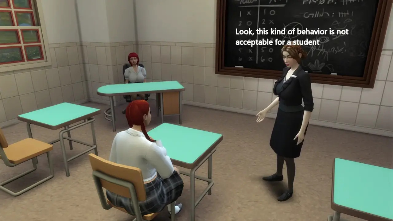 My teacher is also a futanari part 4