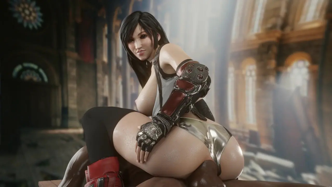 Tifa Anal Riding [Spoks] [4K]