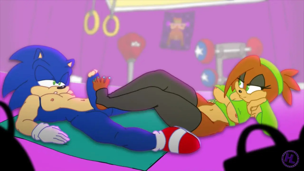 Footjobing Sonic [hedgehoglove]