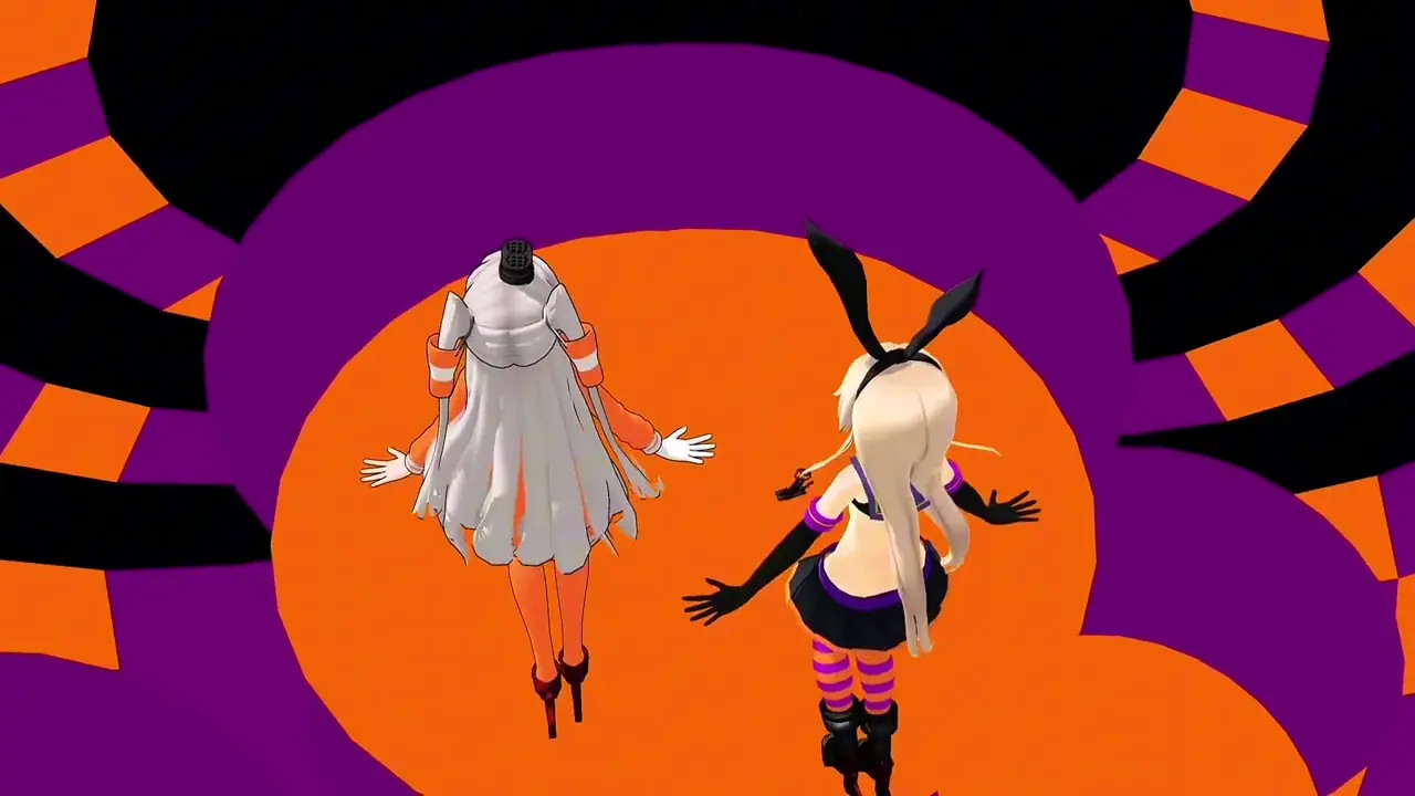 Shimakaze & Amatsukaze - Happy Halloween [MMD R15] Ruby MMD