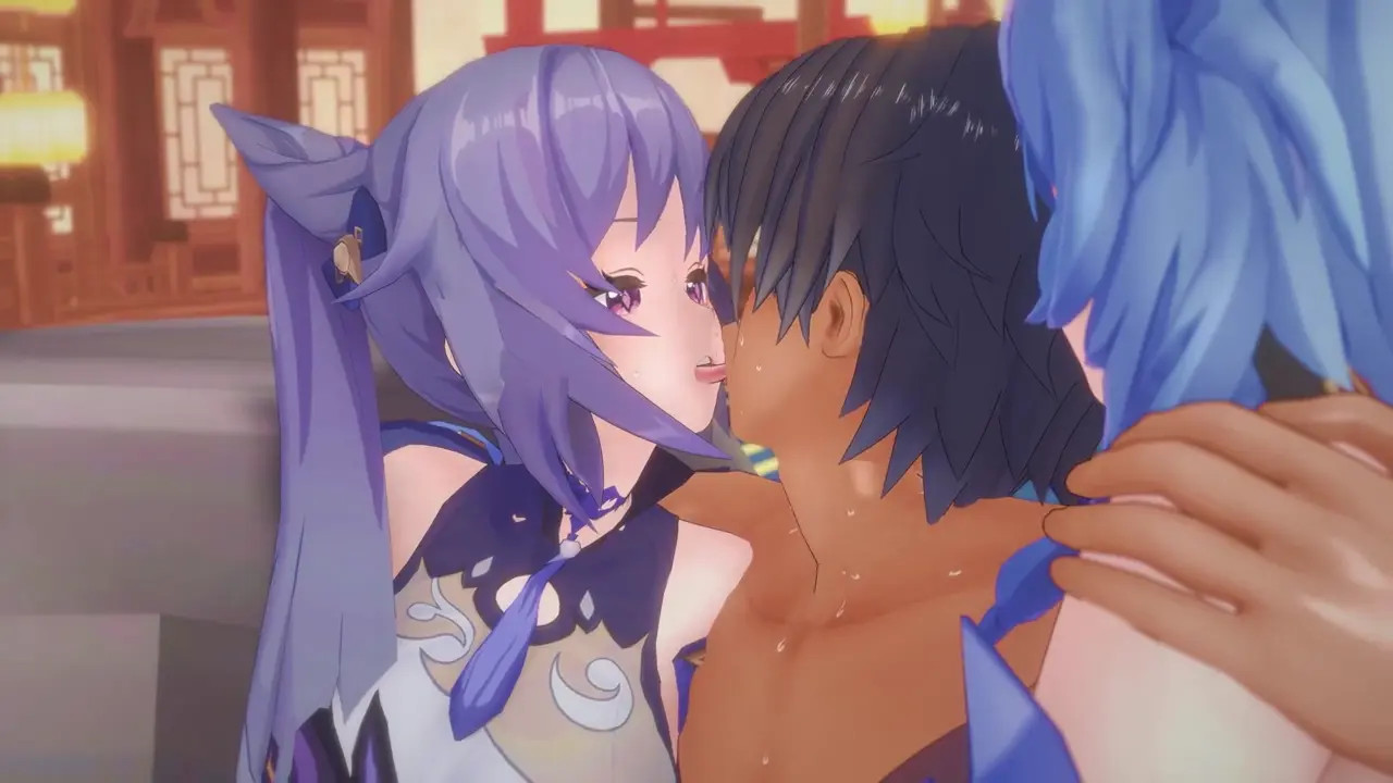 Ganyu & Keqing (Juke box) (Collection) [BigG]4K
