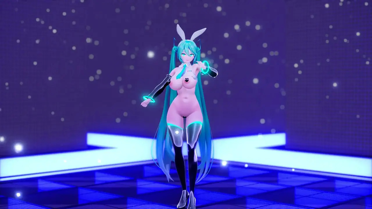 SEXDance Hatsune Miku vs KUROMARU (Inverted Bunnysuit) [ブラン]