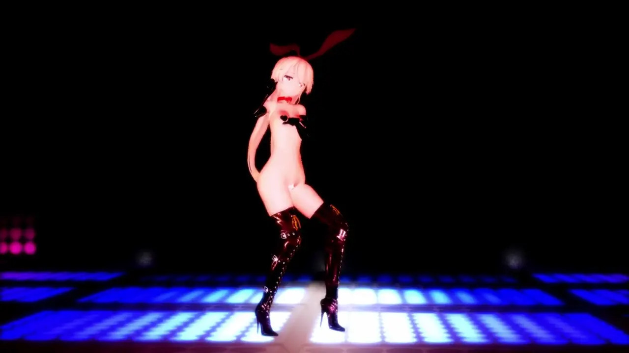 Shimakaze - Sweet Devil live [MMD R15] Shimakazelive