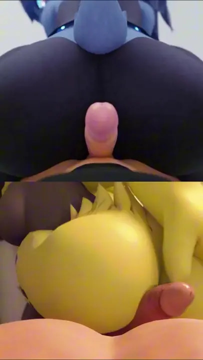 Furry Extended Assjob Compilation Vertical Splitscreen Only