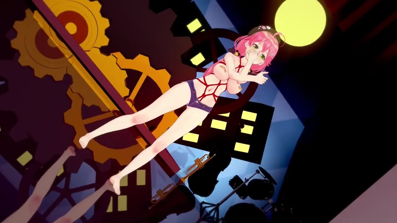 MMD  Miko Sakura [Haniwa's Miniature Garden]