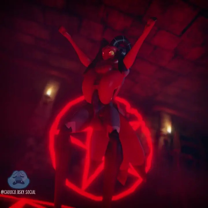 Barbie Wire and Stolas's Ritual Fucking [Chocoscorner]