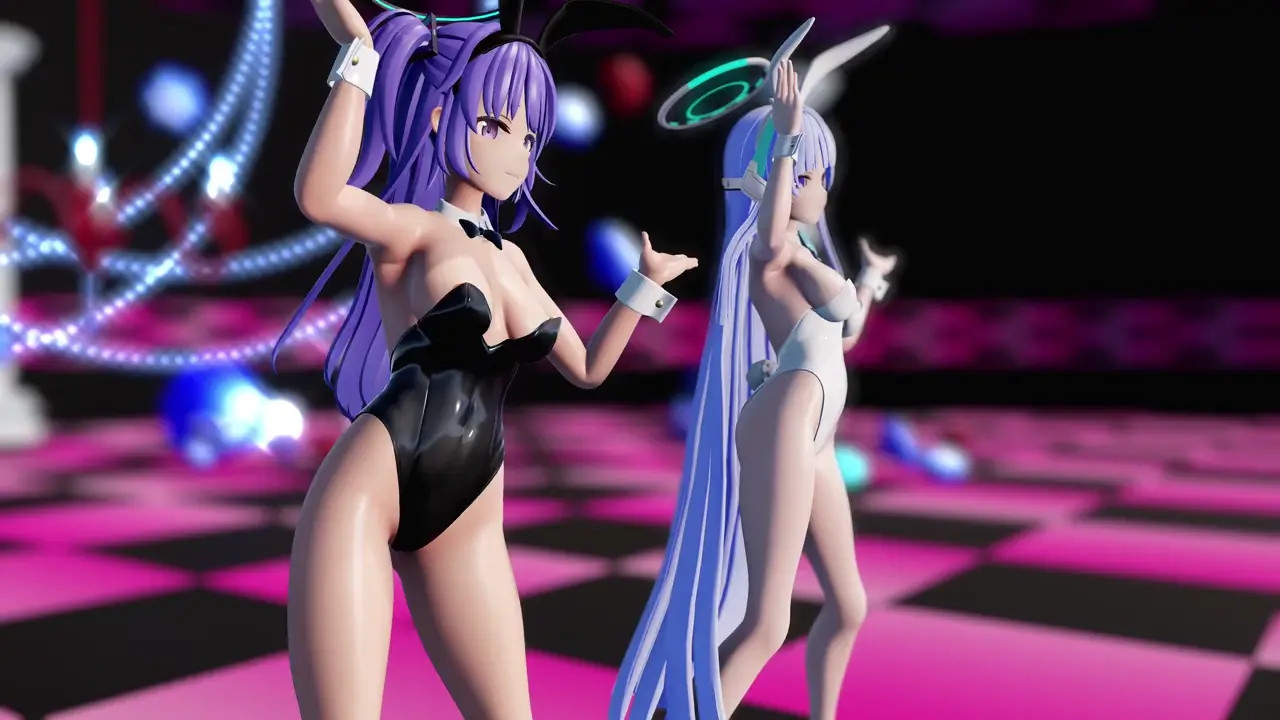 [4kmmd]Blue Archive Ai-Pie Dancehall [KasuNishi]