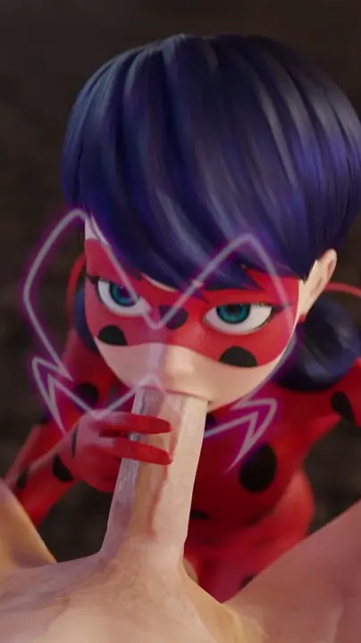 Ladybug blowjob