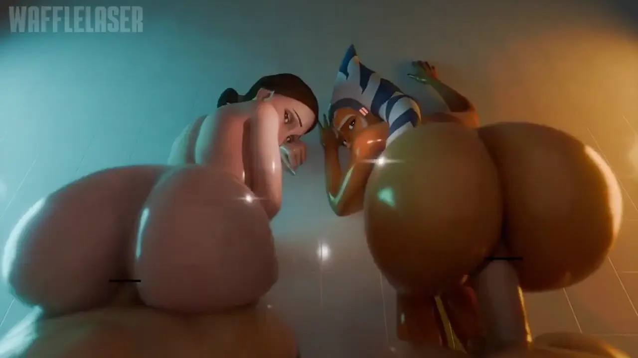 Padme Amidala and Ahsoka Tano get fucked