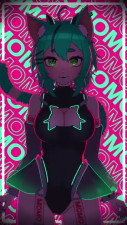 Space Cat Momo Sexy Dancing