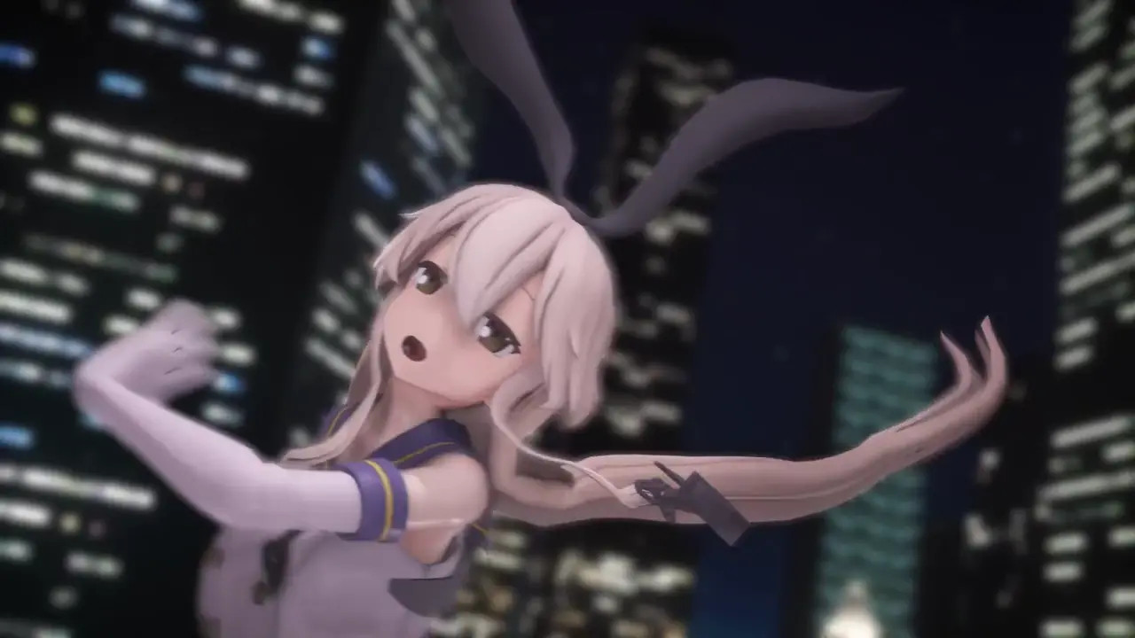 Shimakaze - Dance Orchestra [MMD R18] Popipapi