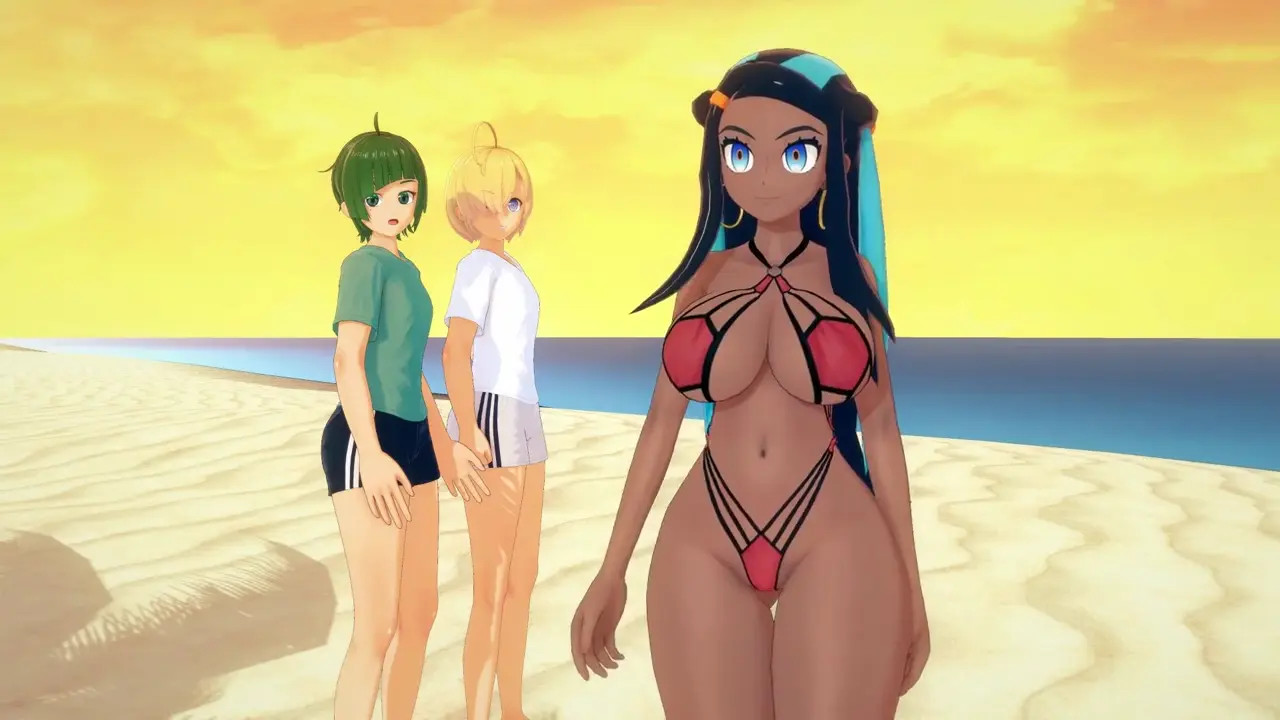 Nessa Agrees To Fulfill Her Fans' Wish On The Beach [RimuruX]