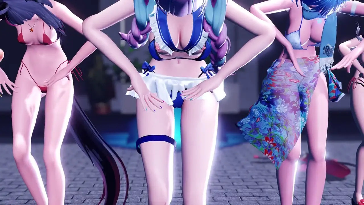 [4kmmd]Hololive Got That Boom Final ver dance only [Kasunishi]