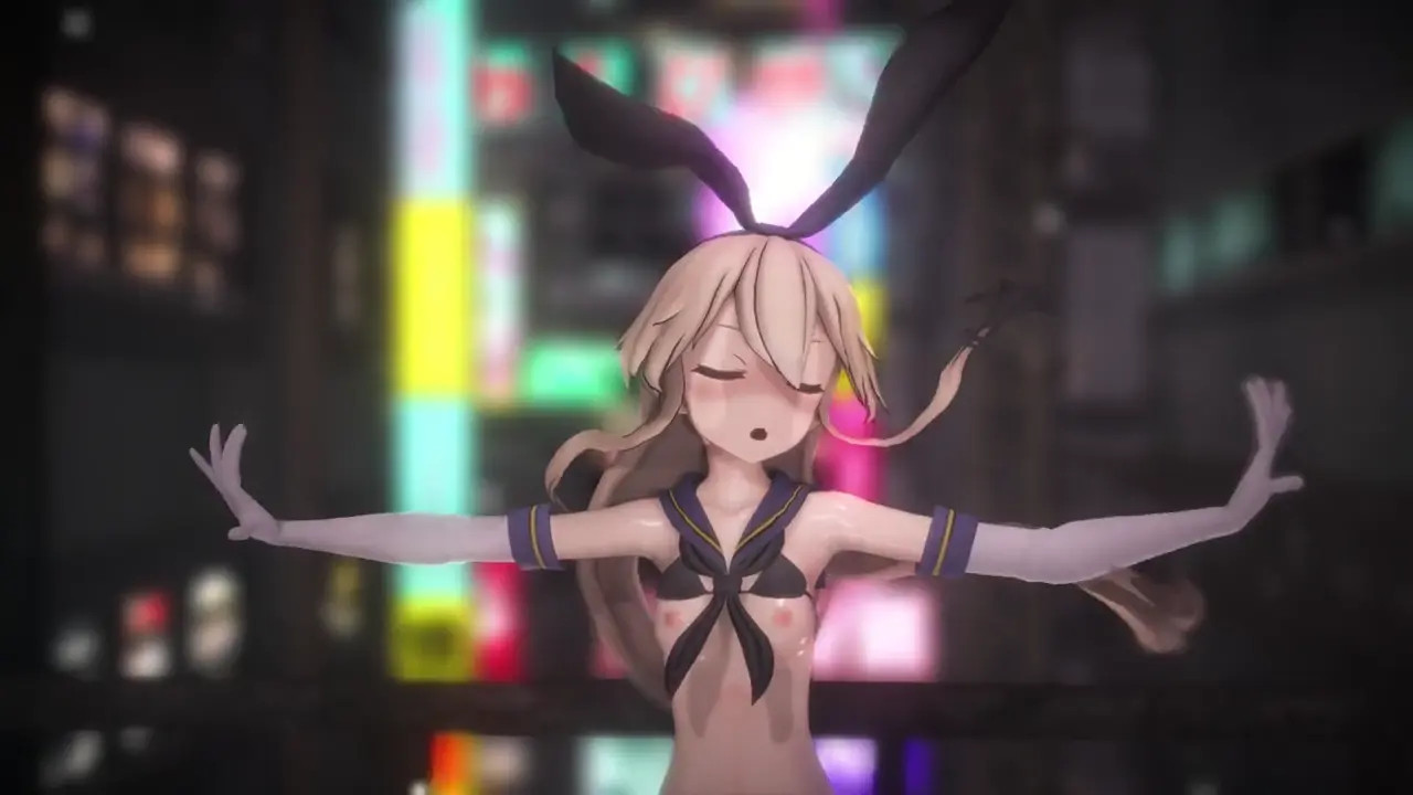 Shimakaze - Make you happy [MMD R18] Popipapi