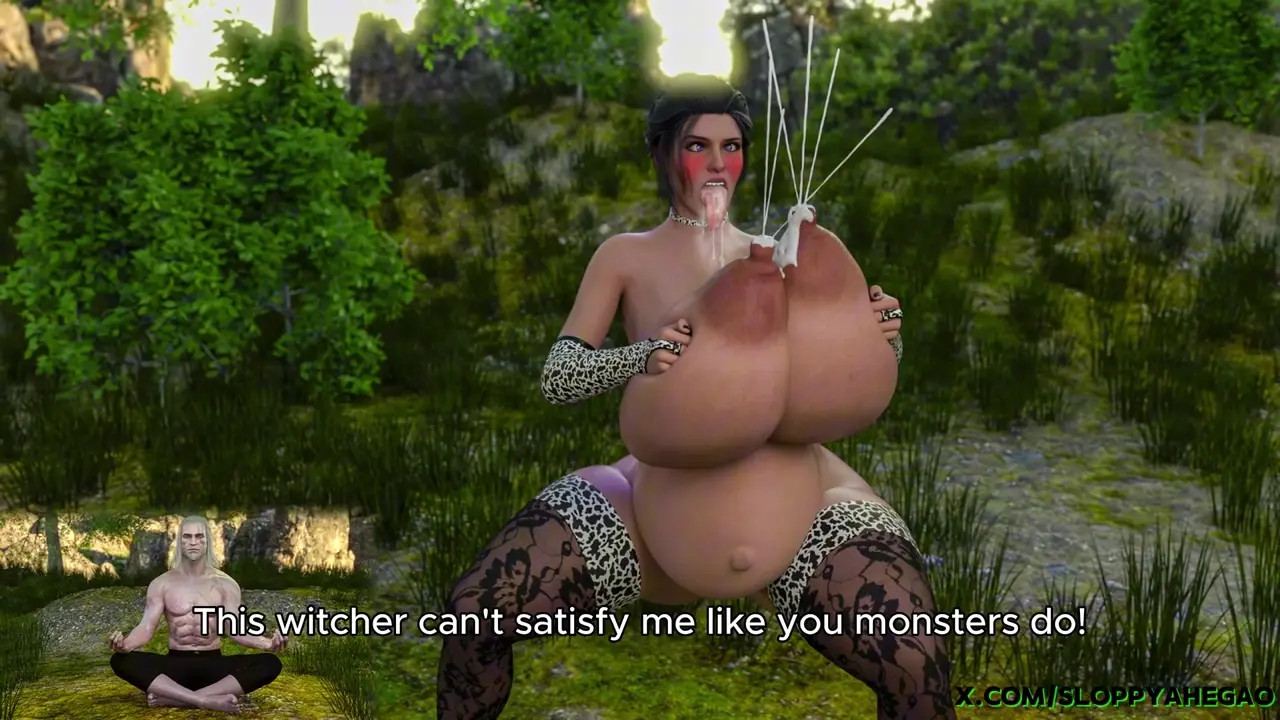 Pregnant Yennefer of Vengerberg Loves NTR