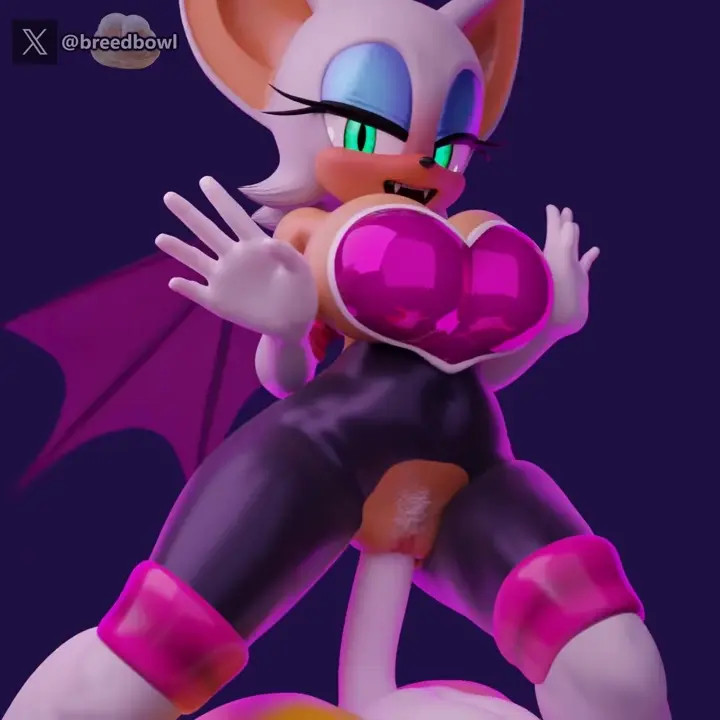 Rouge riding Cock [Breedbowl]