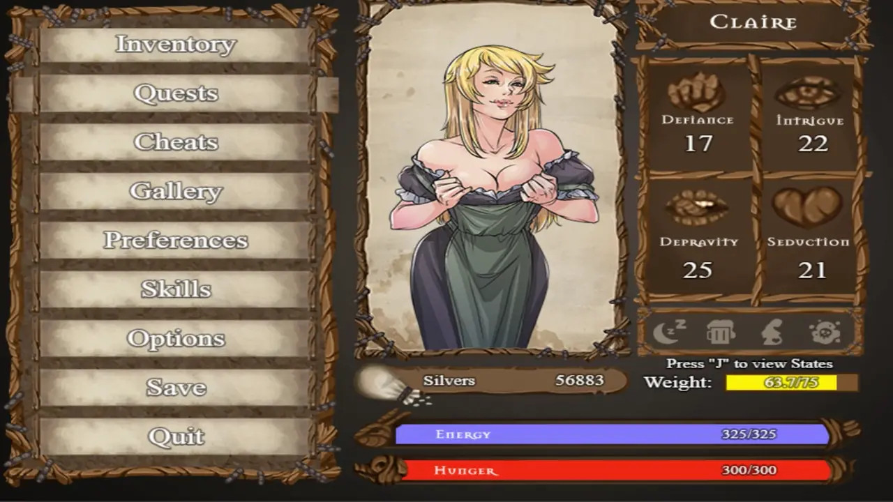 Claire's Quest v0.27.2 - 15 No Commentary