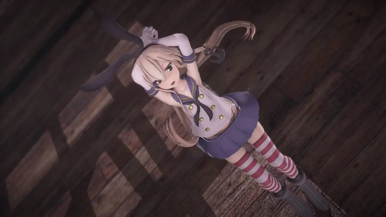 Shimakaze - Love Me If You Can [MMD R18] Popipapi