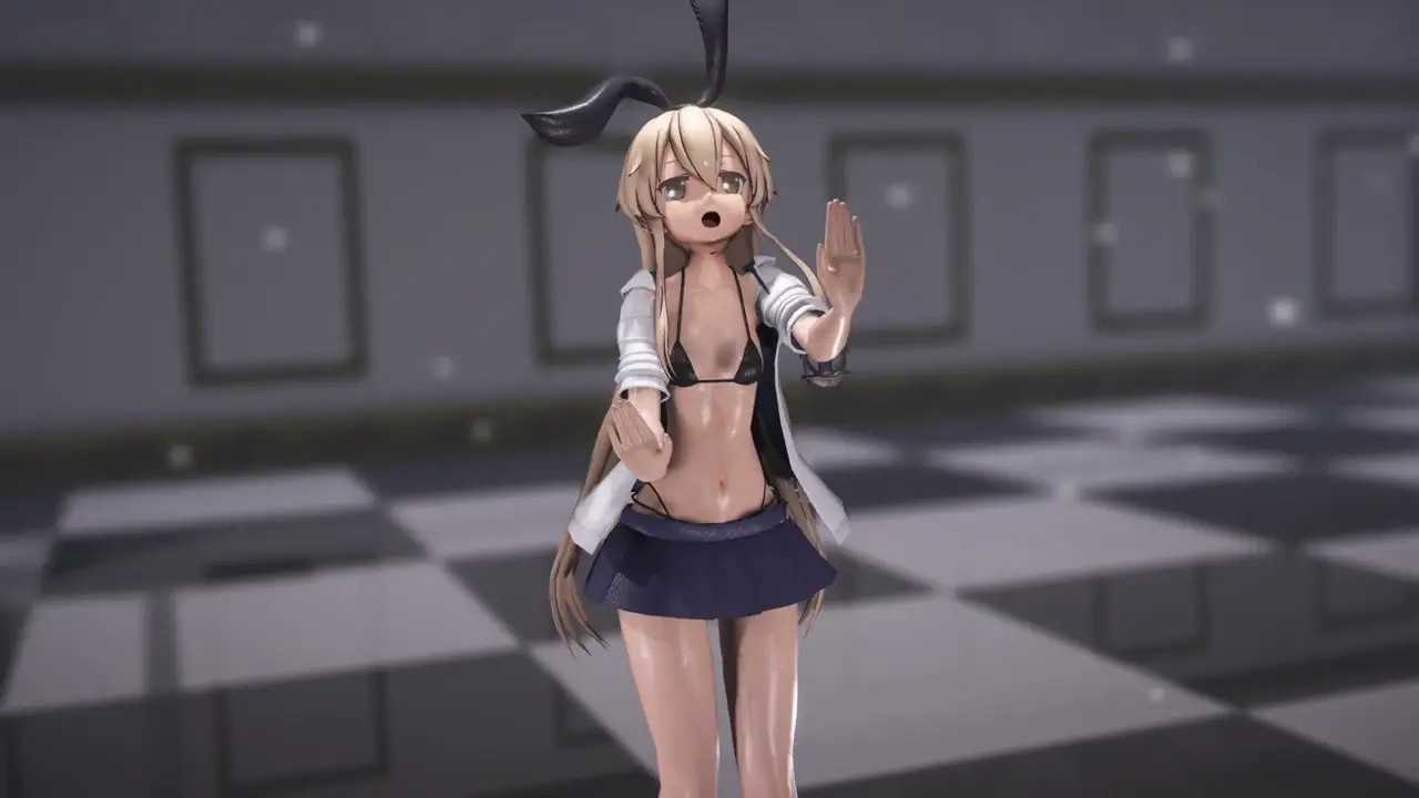 Shimakaze - Ambiguity Avoidance [MMD R18] Popipapi