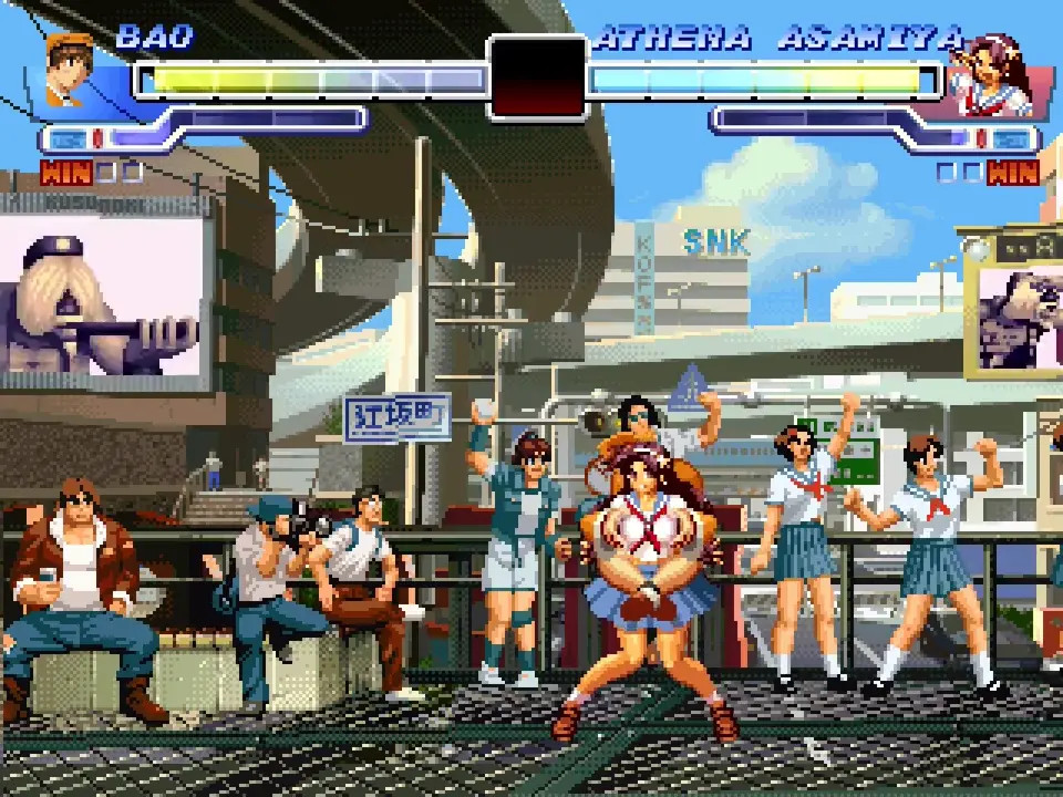 Bao VS Athena Asamiya(KOF XI)