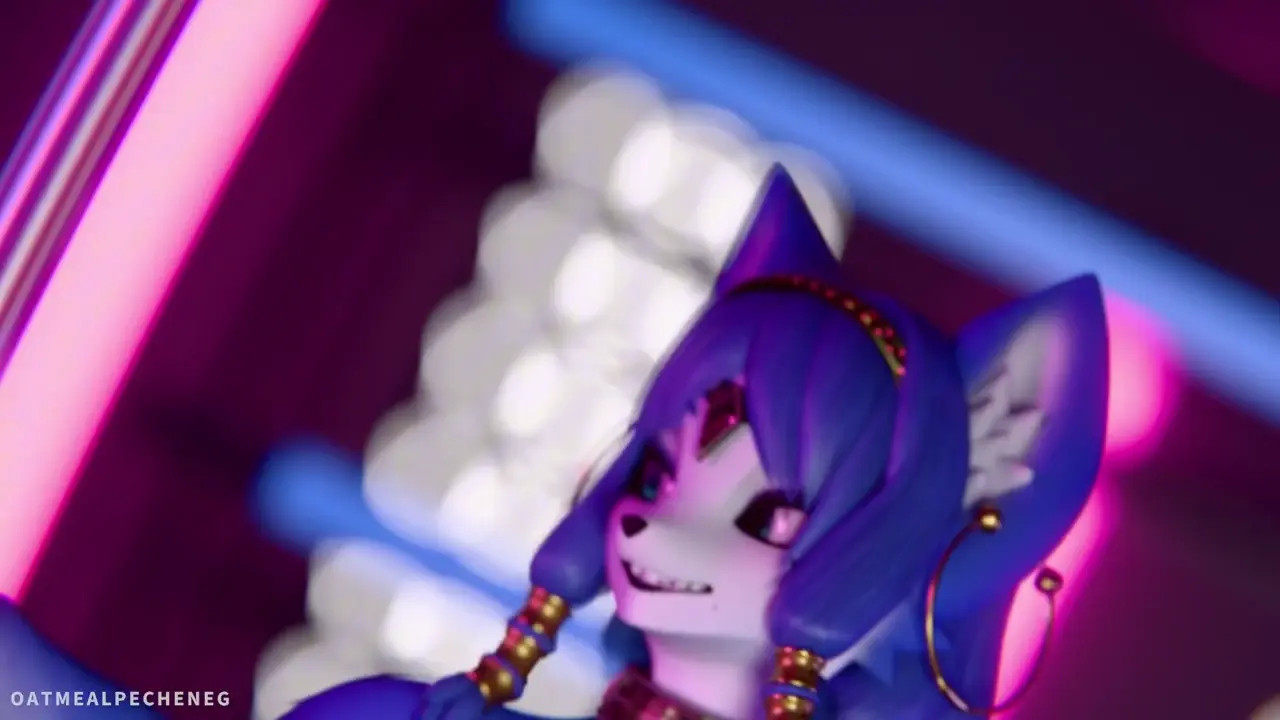 Krystal at the nightclub