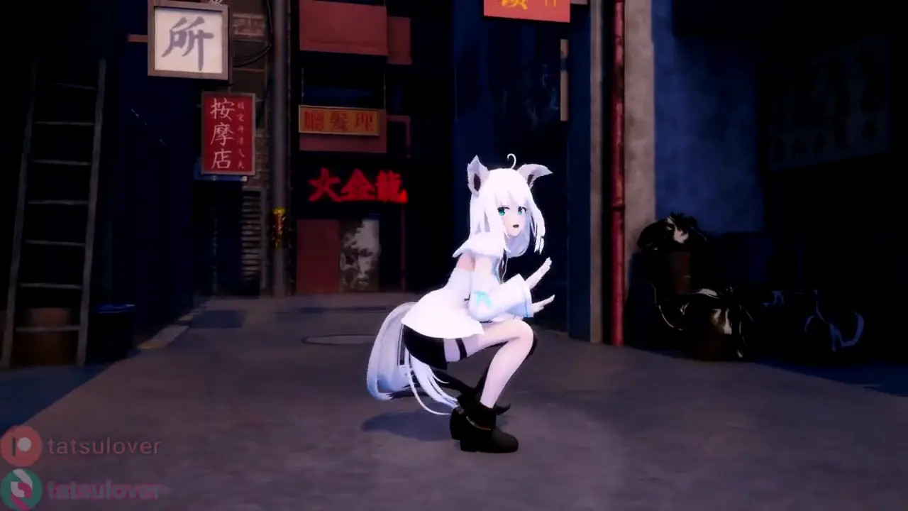 【R-18 MMD】 EVERGLOW - Bon Bon Chocolat - Shirakami Fubuki