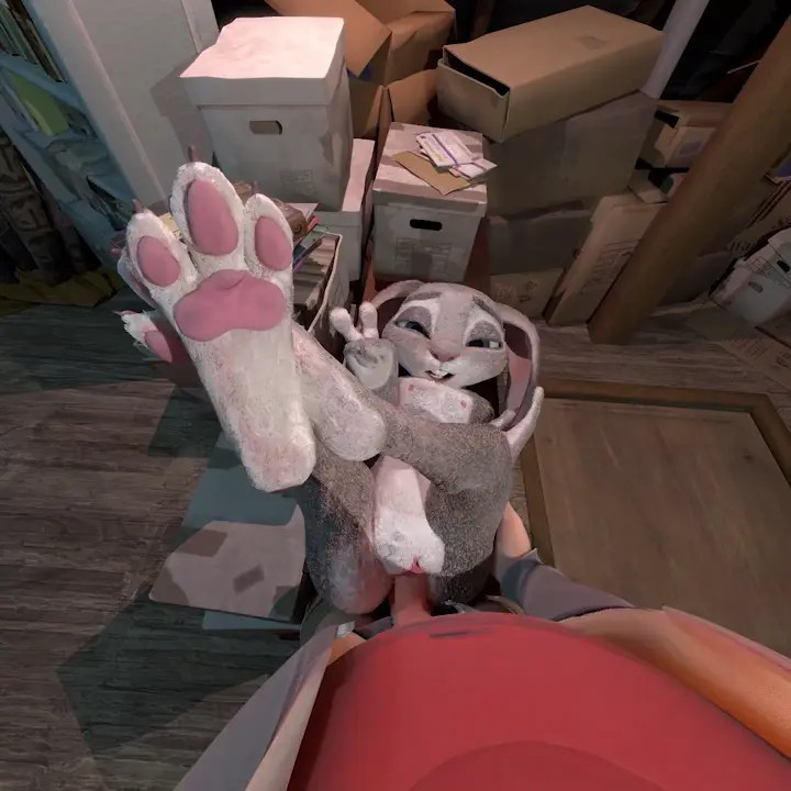 Some alone time in the attic with Judy Hopps