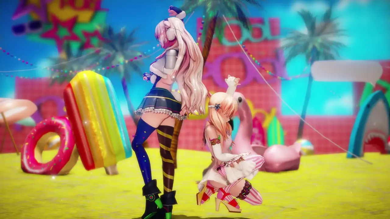 Dive To Blue Dance (000MMD)