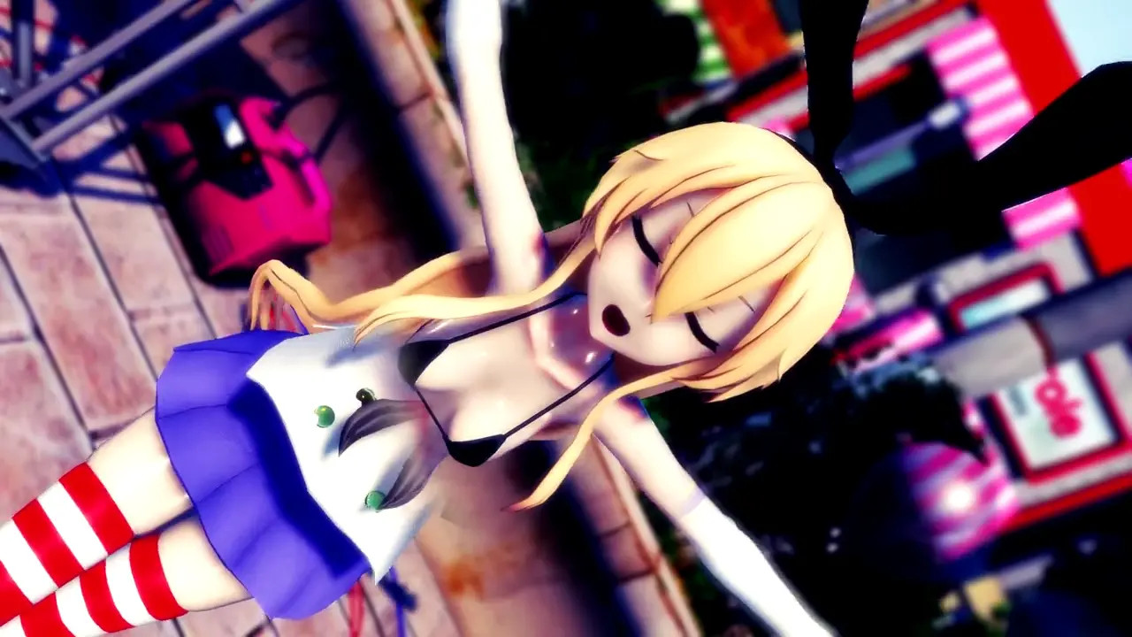 Shimakaze - Rabbit Hole [MMD R15] Hamselvish