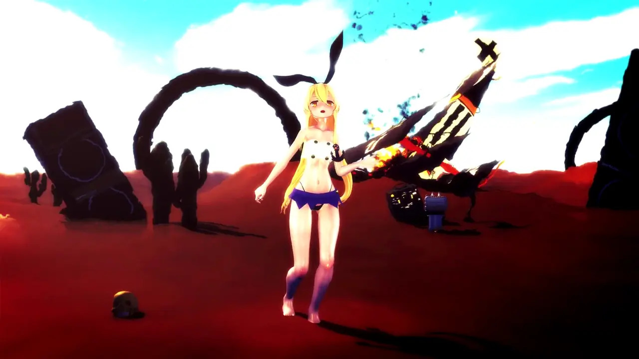 Shimakaze - Whistle [MMD R15] Hamselvish