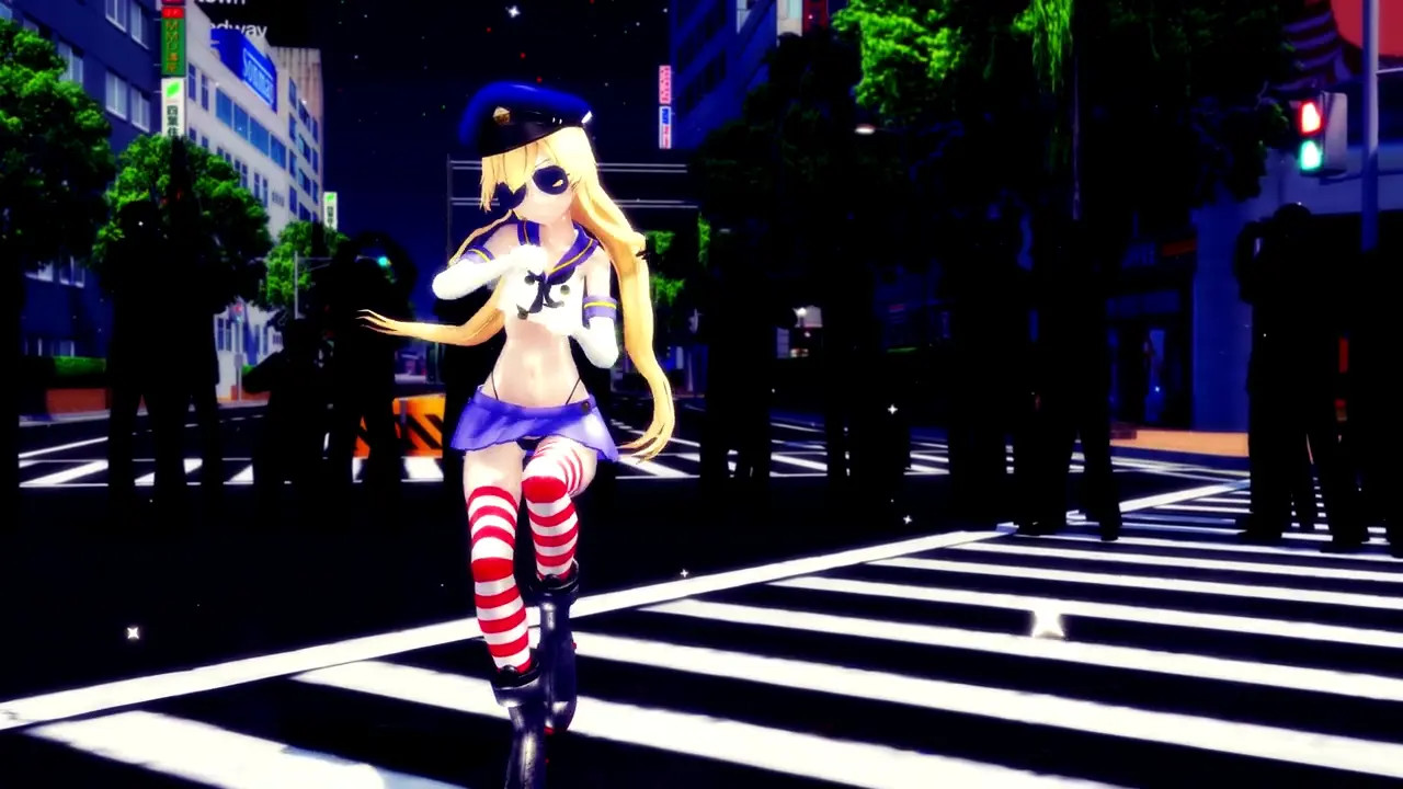 Shimakaze - BAAM [MMD R15] Hamselvish