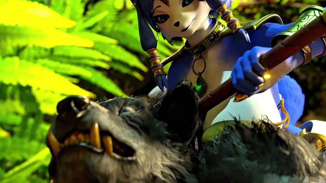 Krystal and the beast