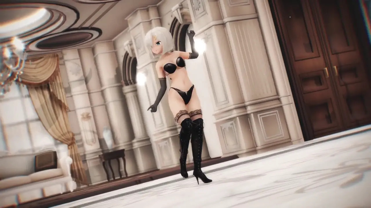 Hamakaze Kantai Dance Gokuraku Jodo (000MMD)