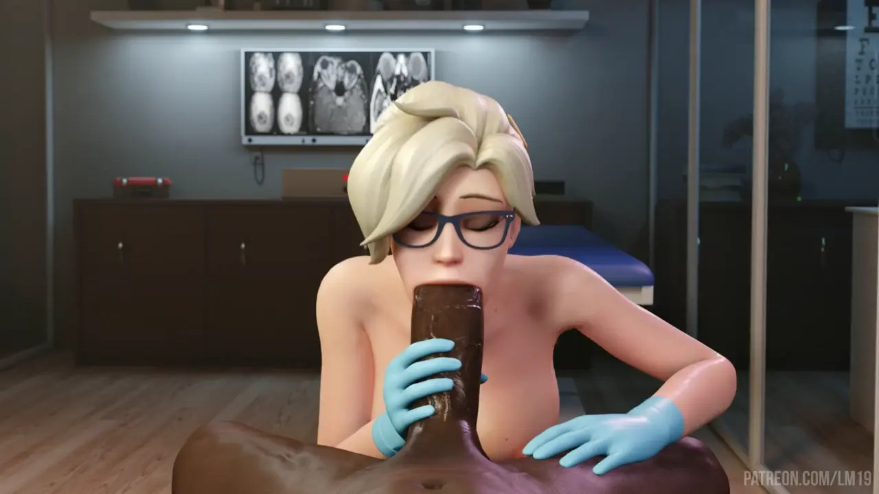 Mercy handjob and blowjob black ver