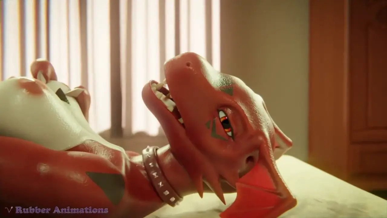 Digiwhores HMV - Guilmon and her master