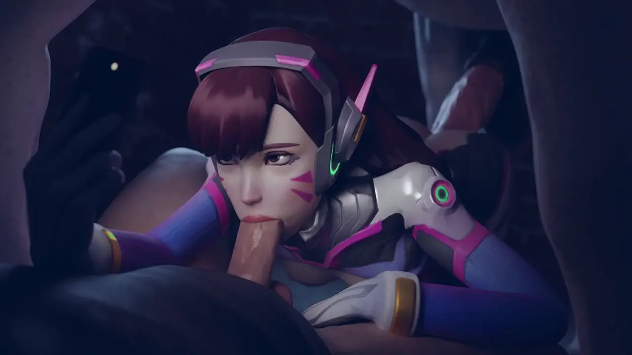 [Rekin3D] D.va X Guy X Horse (1080p60)