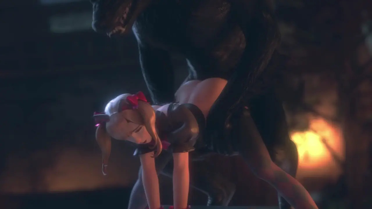 [Rekin3D] D.va Black Cat X Werewolf (1080p60)