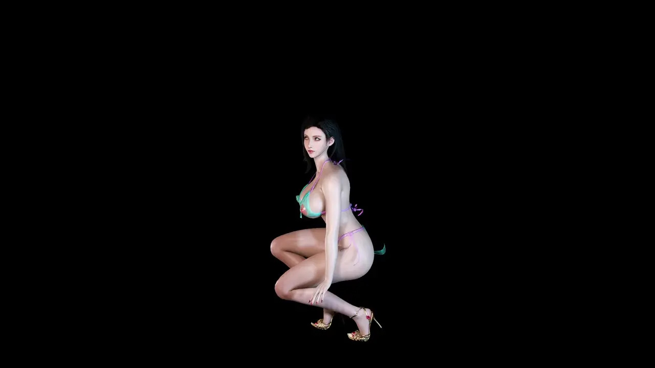 tifa at_the_Beach dance nu