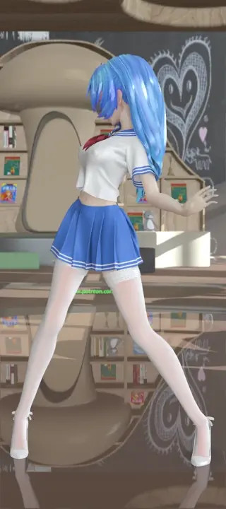 Miku Striptease - Jewel (vertical)