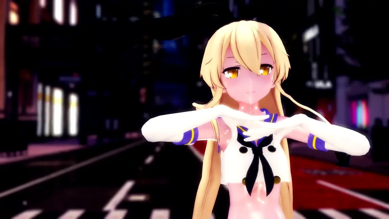 Shimakaze - Killer Lady [MMD R15] Hamselvish