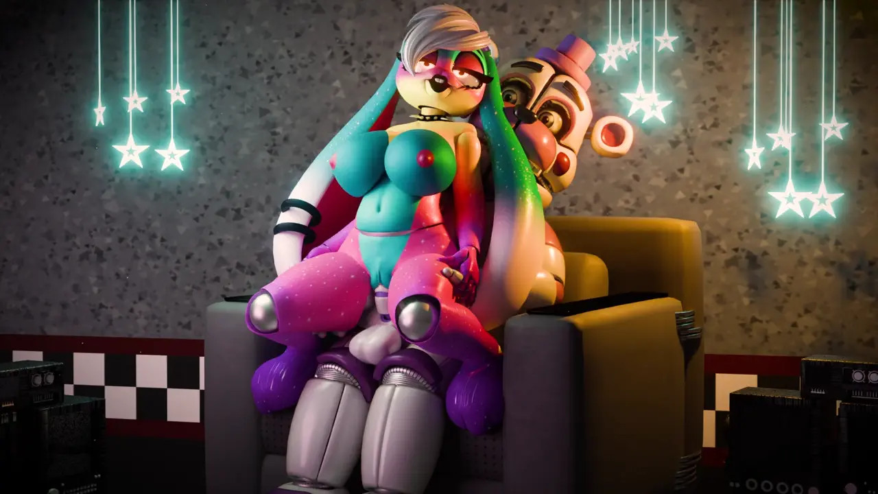 Nebula & Funtime Freddy HD [BabyMoonART]