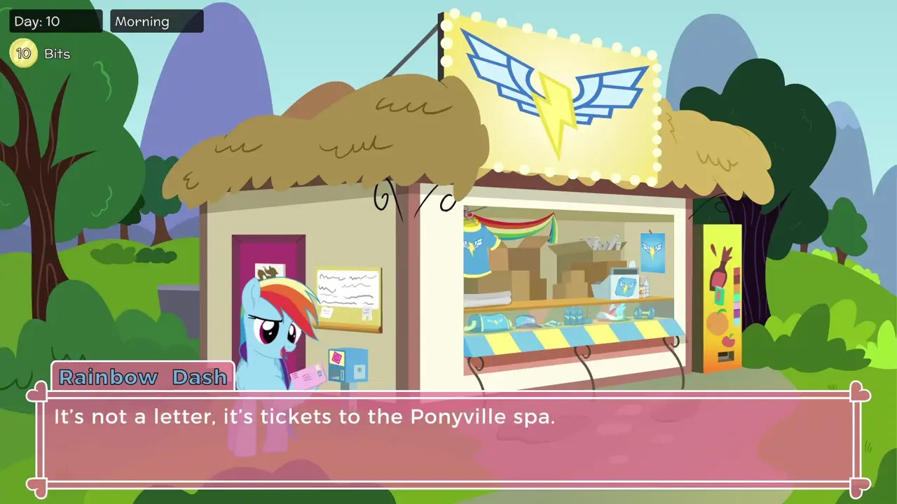 Pony Waifu Sim Rainbow Dash 4