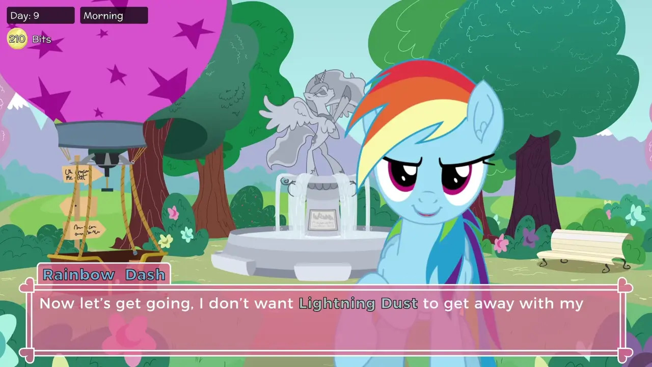 Pony Waifu Sim Rainbow Dash 1