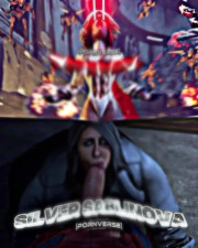 PowerGirl Vs Silver Sablinova