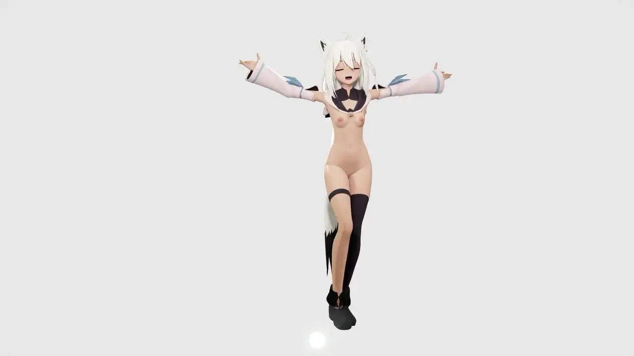 Shirakami Fubuki【MMD R-18】Hololive - /Rabbit Hole