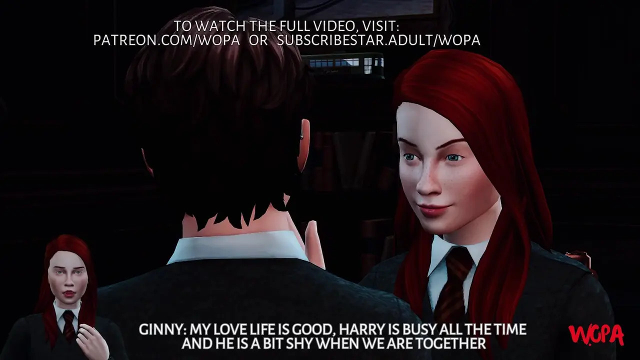 HARRY CATCHES YOUR GIRLFRIEND GINNY WITH HAGRID AND LUNA THROWING A BIG PARTY